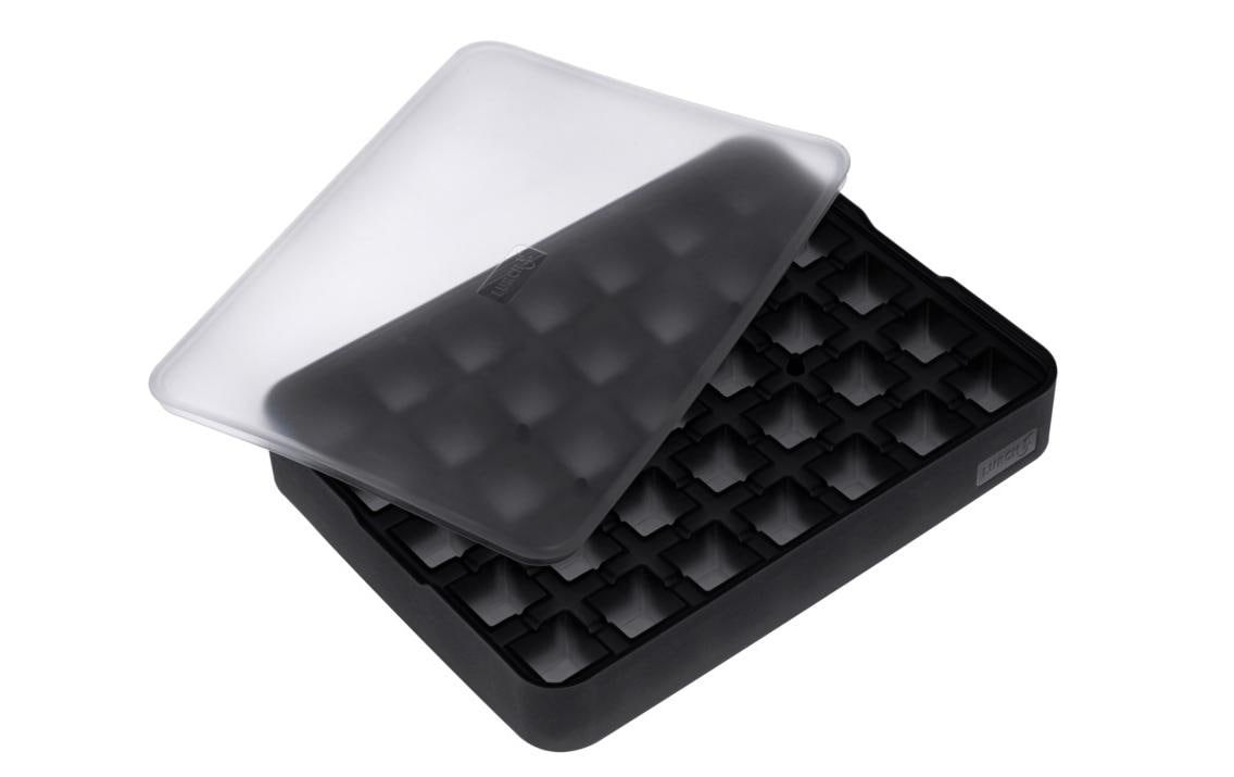 Eiswürfelform Würfel Schwarz / Transparent, 2 x 2 cmIce Former