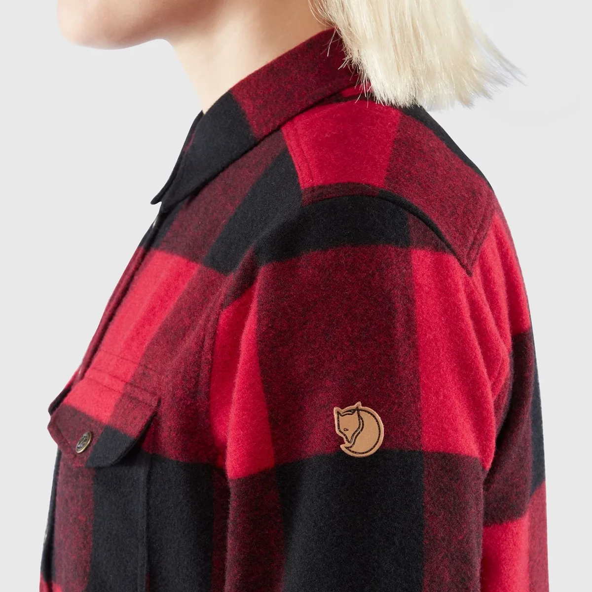 Fjällräven Women's Canada Shirt Longsleeve Navy/Black