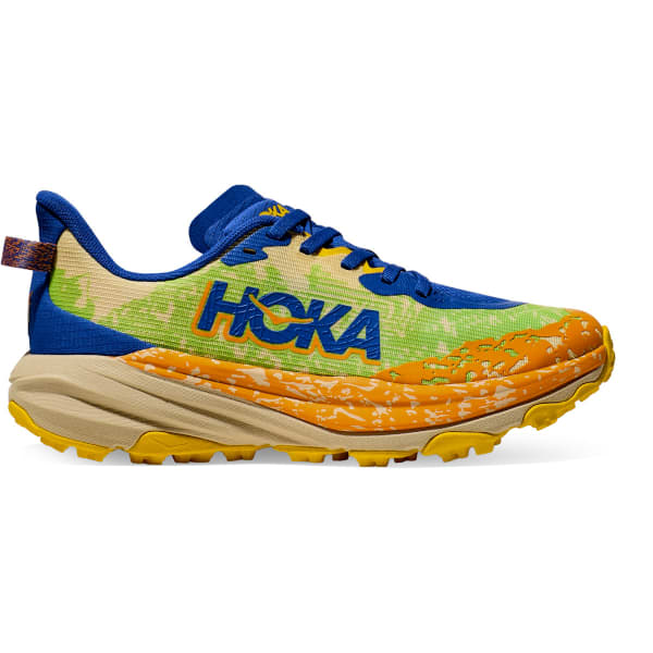Chaussure trail HOKA ONE ONE SPEEDGOAT 6 YOUTH ULTRAMARINE / ELECTRIC LIME