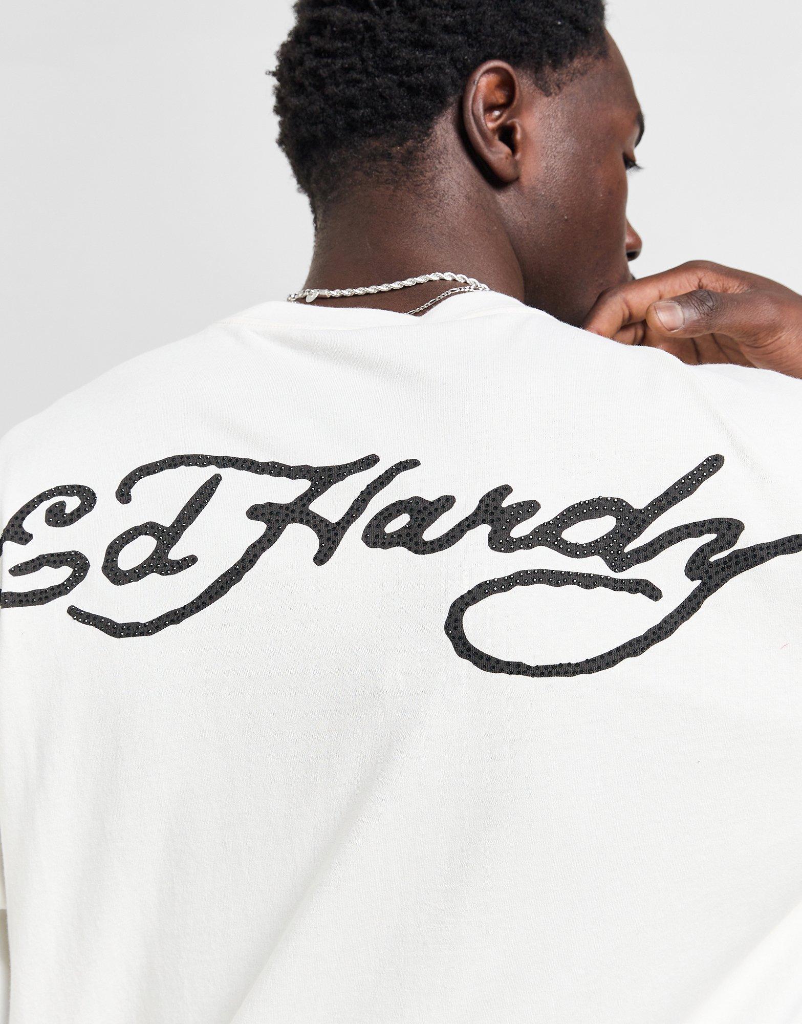 Ed Hardy T-shirt à manches longues Venom Slither