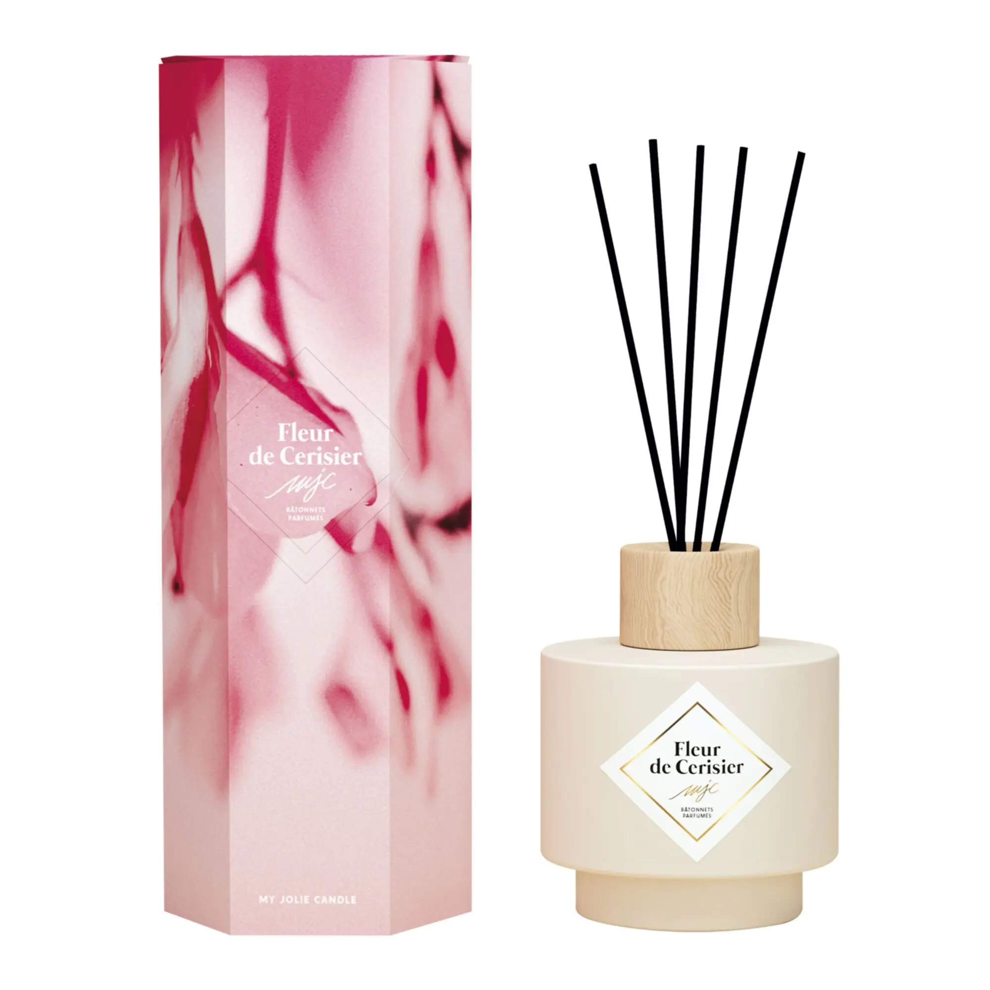 My Jolie Candle - Les Parfums D'IntérieurBâtonnets Parfumés Fleur de Cerisier - Parfum d'intérieur