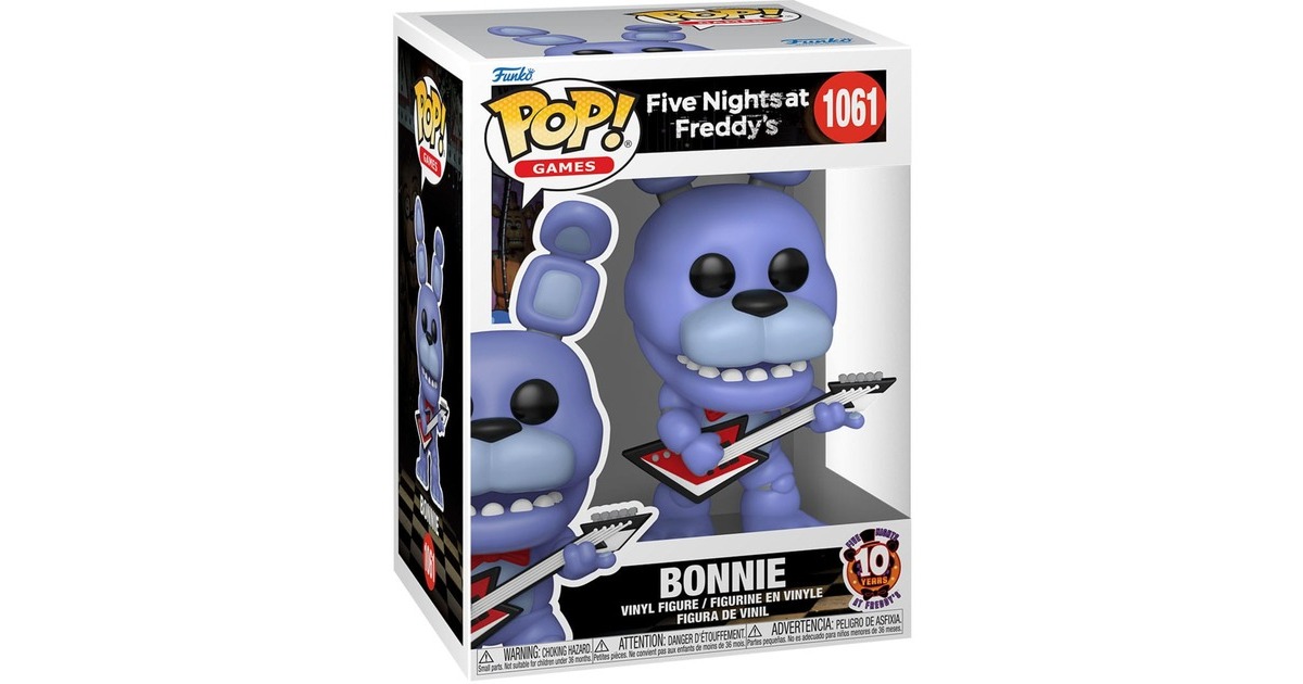 FunkoPOP Games: FNAF Movie - Bonnie Speelfiguur  (9 cm)