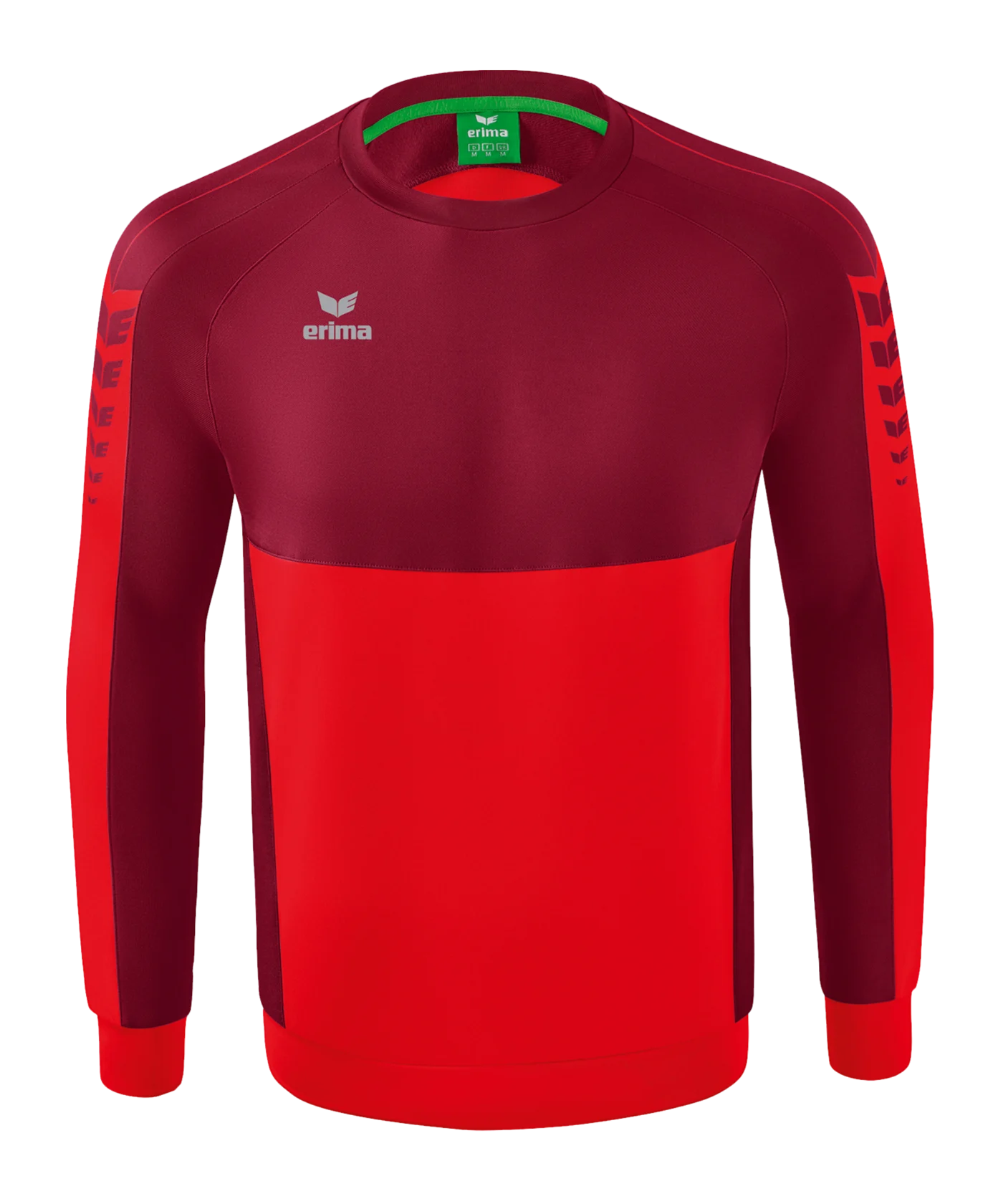 Erima Six Wings Sweatshirt Kids Rot Dunkelrot