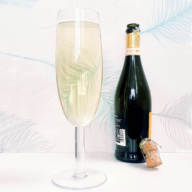 Gigantisk Champagneglass