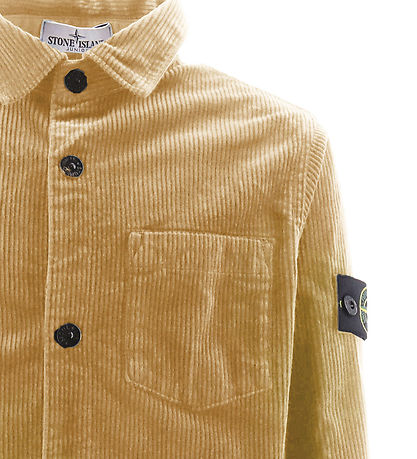 Stone Island Überhemd - Cord - Natural Beige