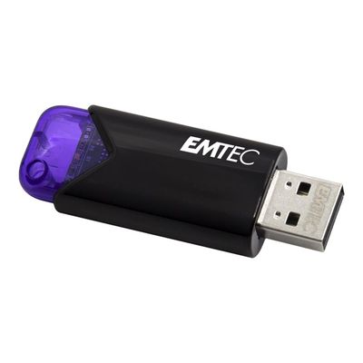 Emtec B110 Click Easy 3.2 - clé USB 3.2 - 128 Go - violet