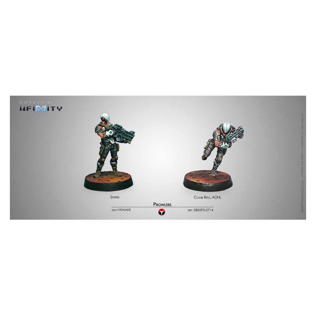 Infinity - Nomads - Prowlers (Combi Rifle ADHL)