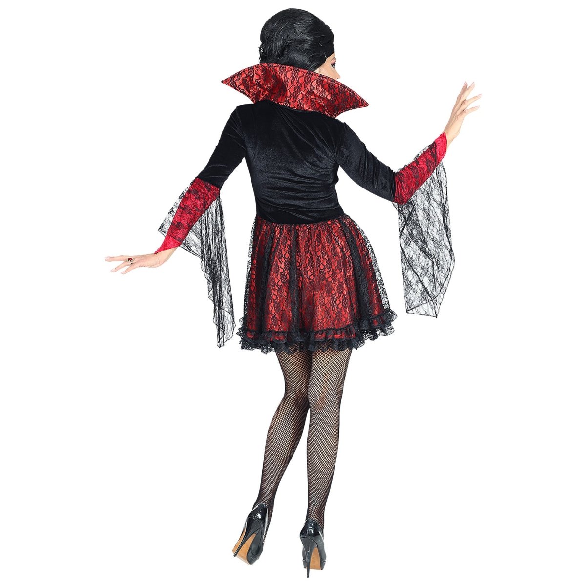 Halloween Kostuum Dames Vampier Kant