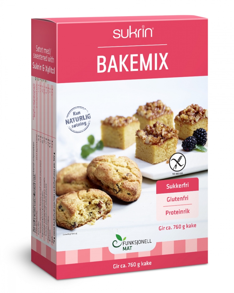Funksjonell Mat Sukrin Bakemix 340g