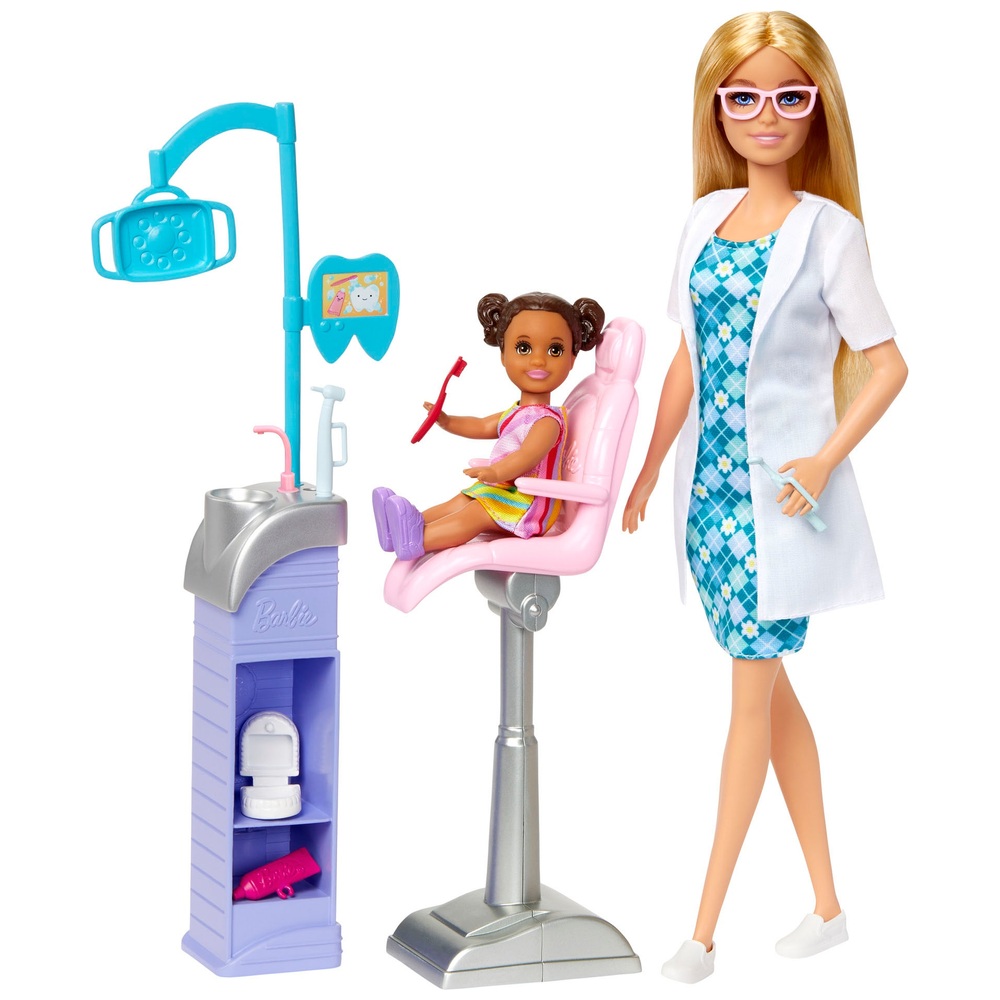 Barbie Zahnarztpuppen-Spielset