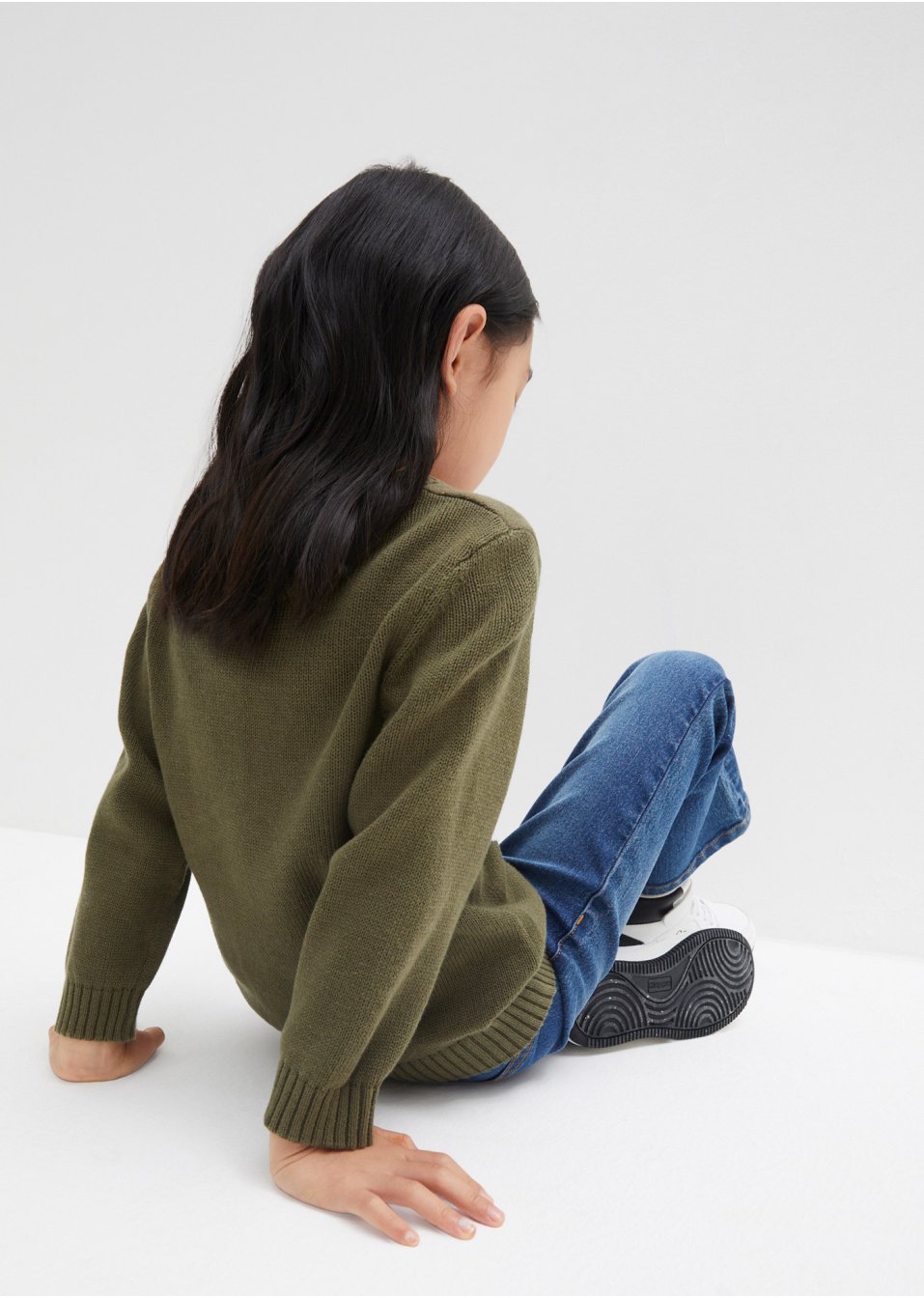 Pull en maille coton enfant