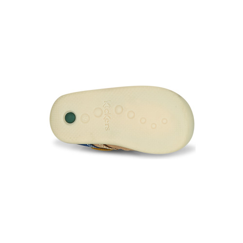Kickers - BONZIP-2 - Beige / Jaune / Marine