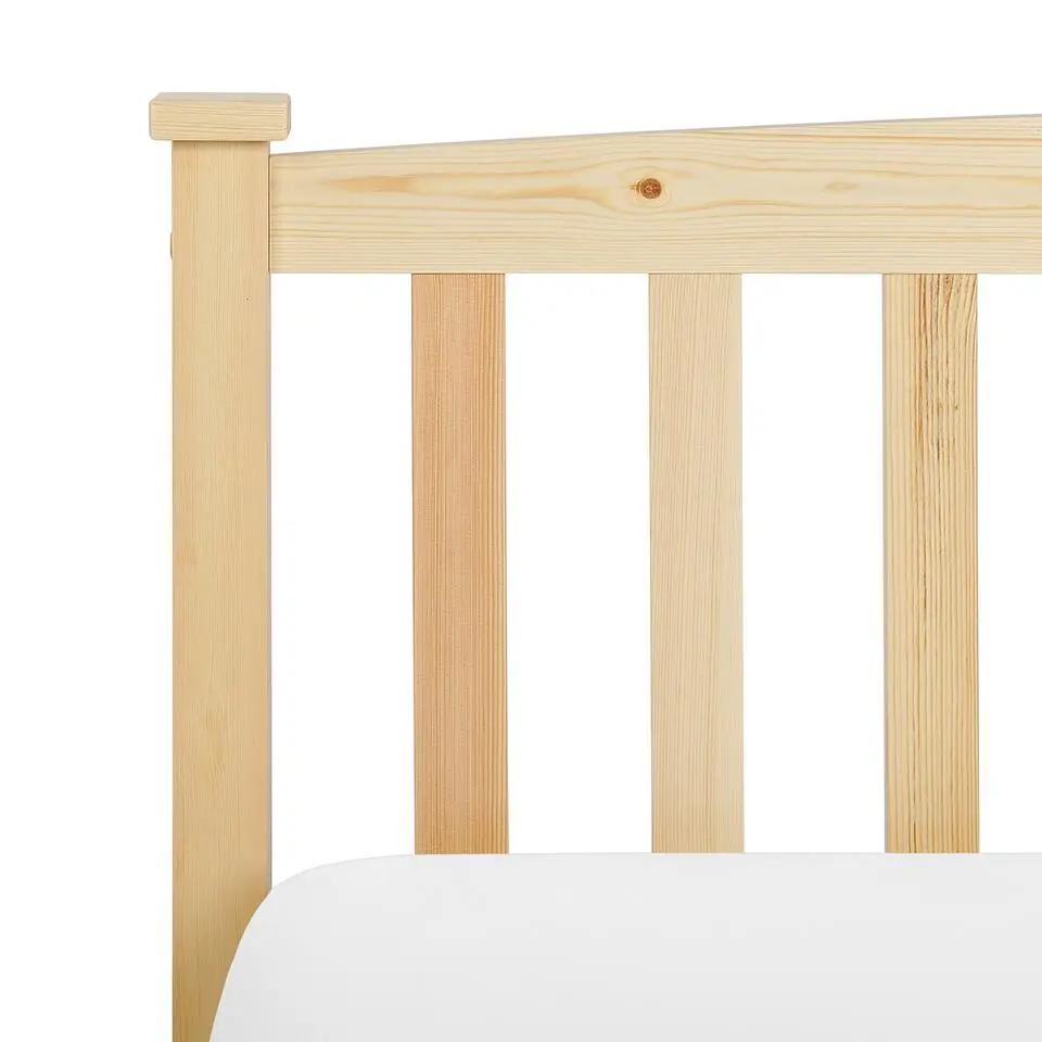 GIVERNY - Bed - Lichthout - 160 x 200 cm - Dennenhout