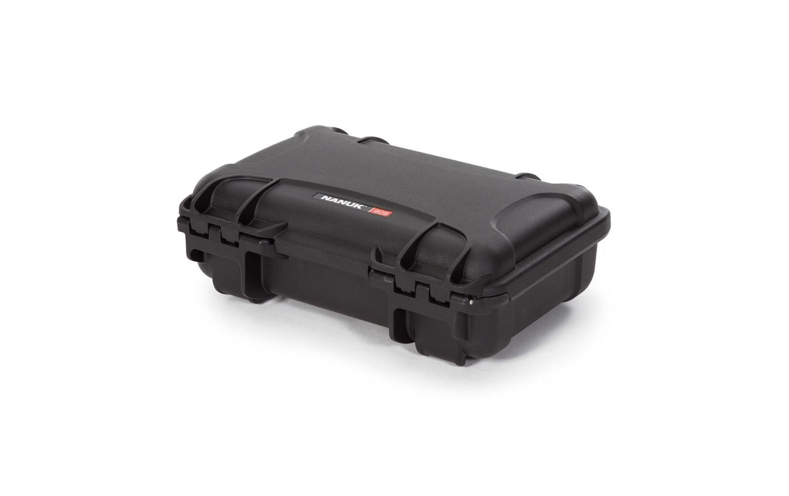 Kunststoffkoffer 909 - mit Schaum Schwarz<br>Leichter, wasserdichter und robuster Hartschalenkoffer