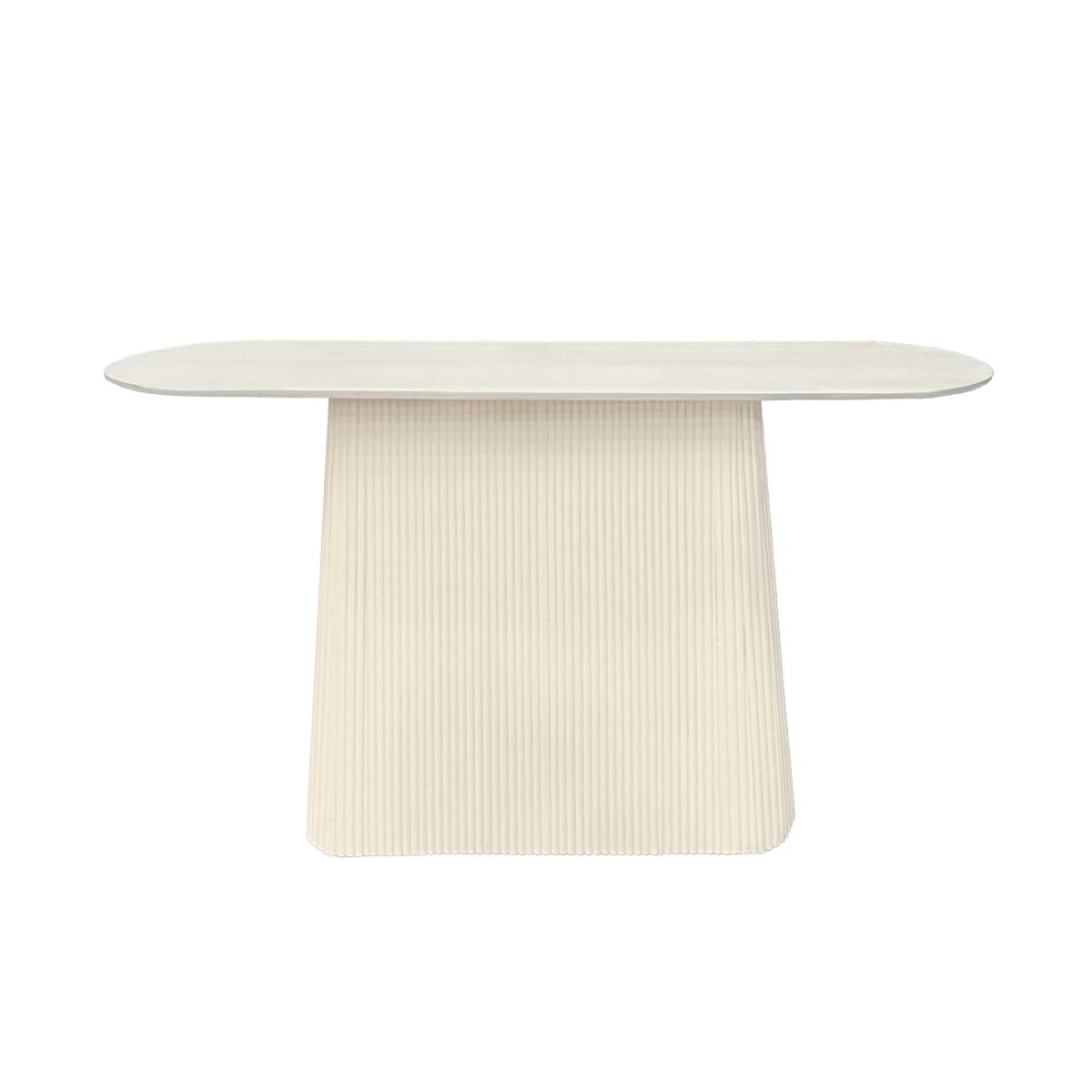 Livingfurn - Patou sidetable 140 cm - crÃ¨me