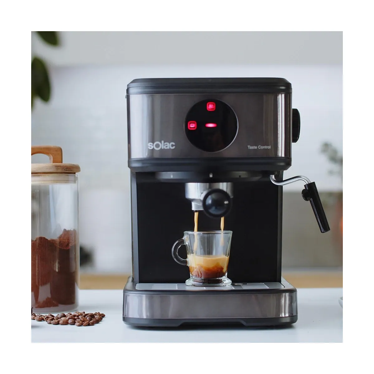 SOLAC Espressomaskin Taste Control
