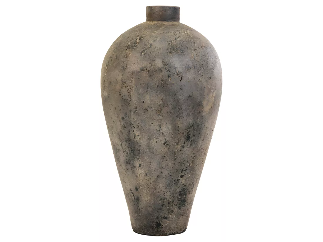 Corvo - Vase en terre cuite 80x40cm : Couleur - Brun