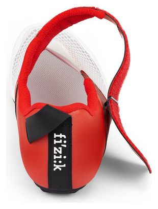 Chaussures de Triathlon Fizik Hydra Blanc/Rouge