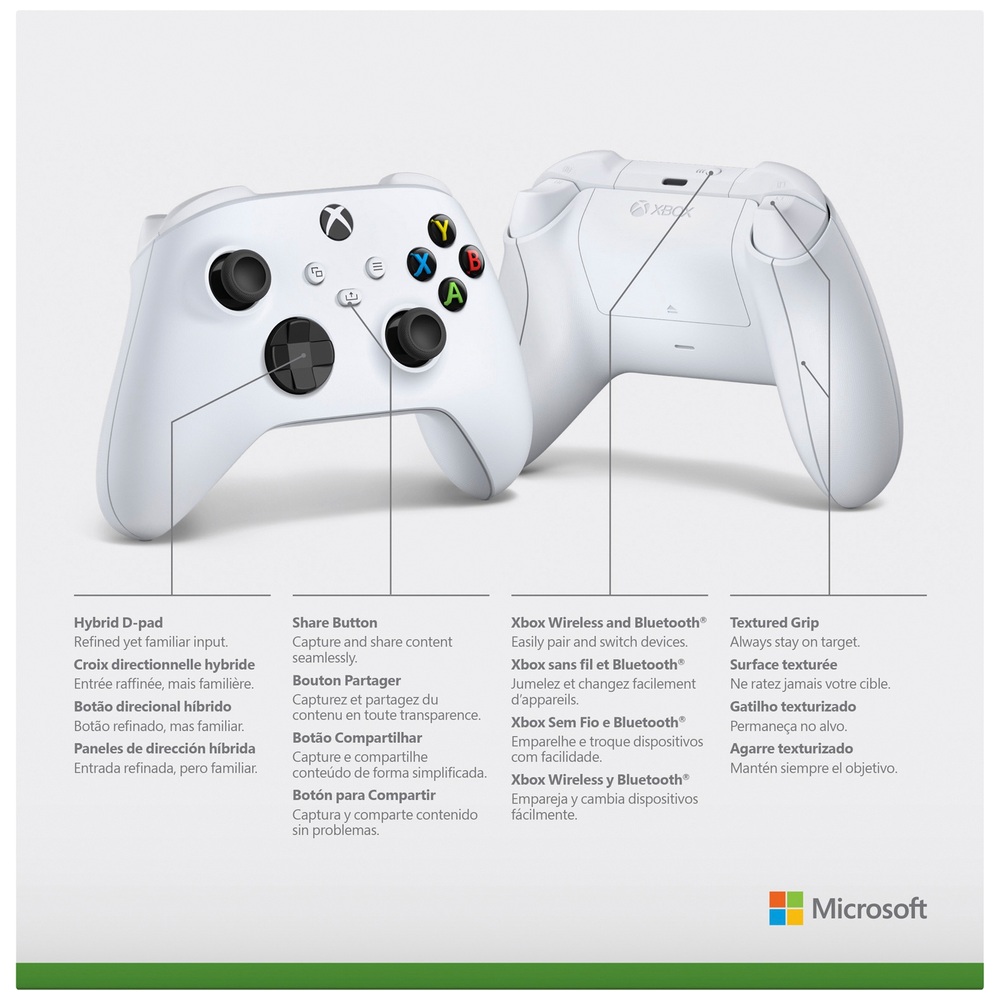 Xbox Wireless Controller – Roboterweiß