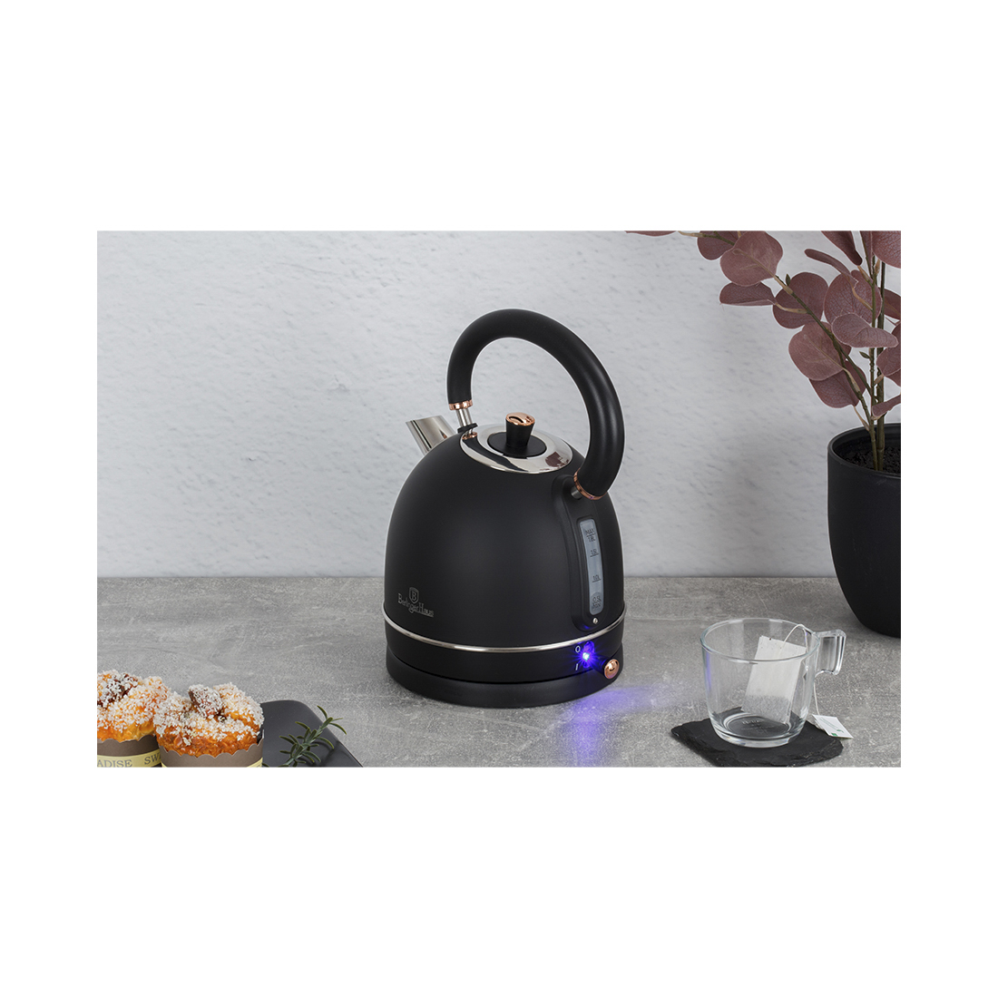 Berlinger Haus Wasserkocher 1.8 Liter Black Rose Collection
