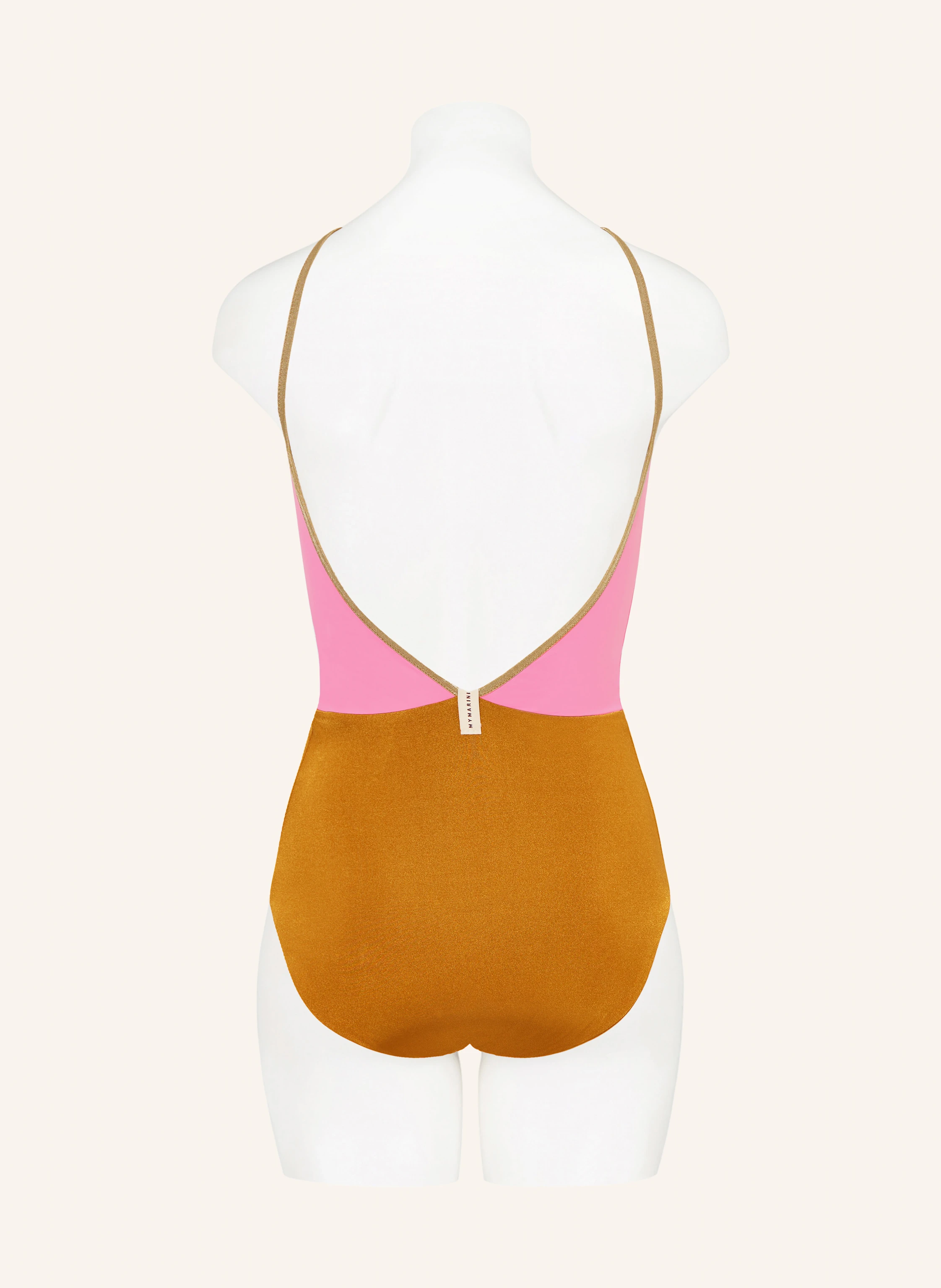MYMARINI Badeanzug VACATIONBODY SHINE zum Wenden mit UV-Schutz 50+