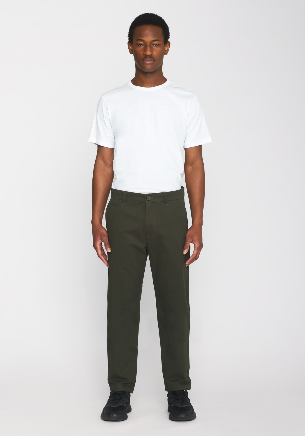 Knowledge Cotton Apparel Chinos Knowledge Cotton Apparel Chuck The Brain Flannel Twill