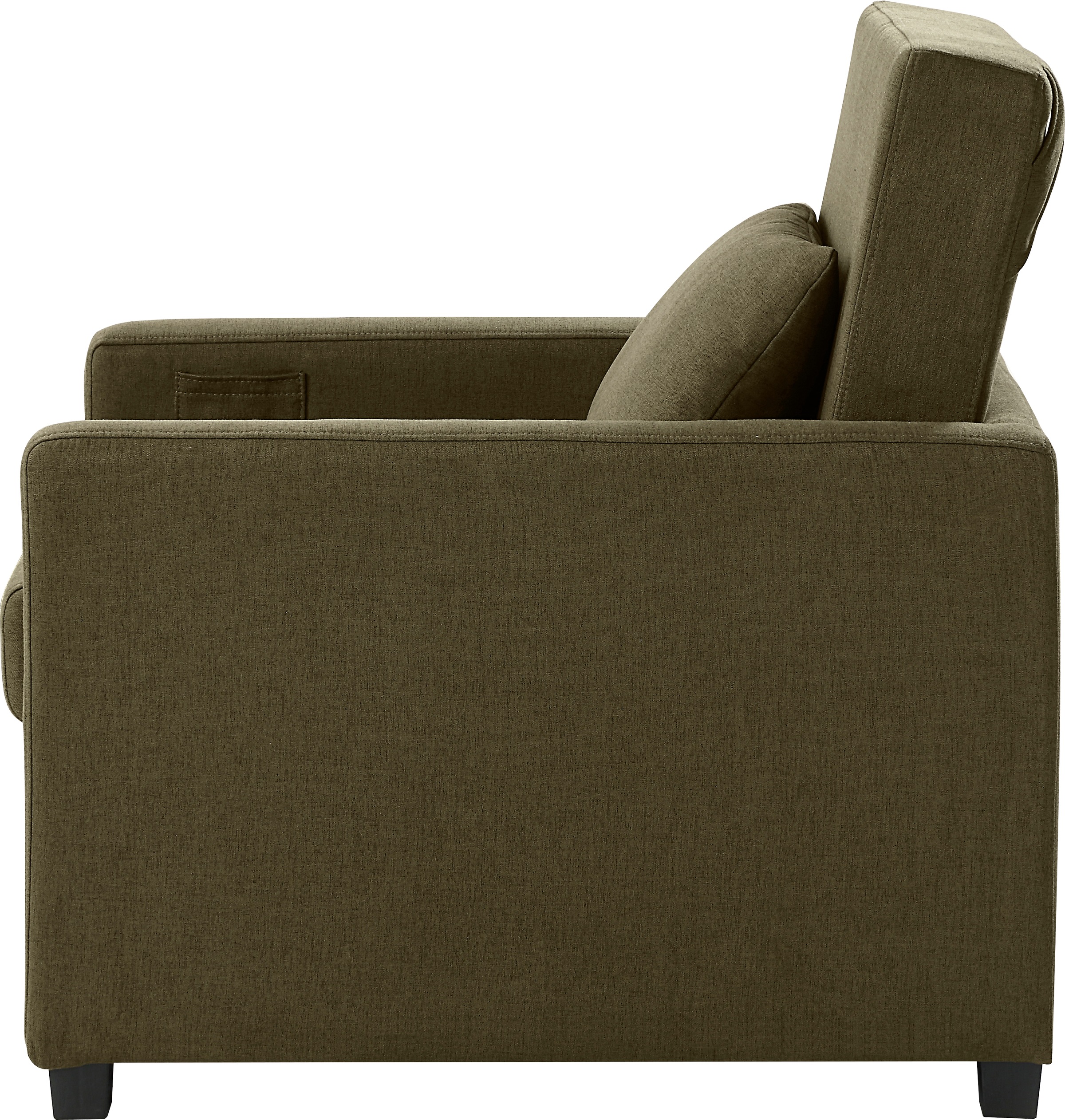 ATLANTIC home collection Relaxsessel »Jerry« mit Bettfunktion, als Gästebett und inkl. Kissen