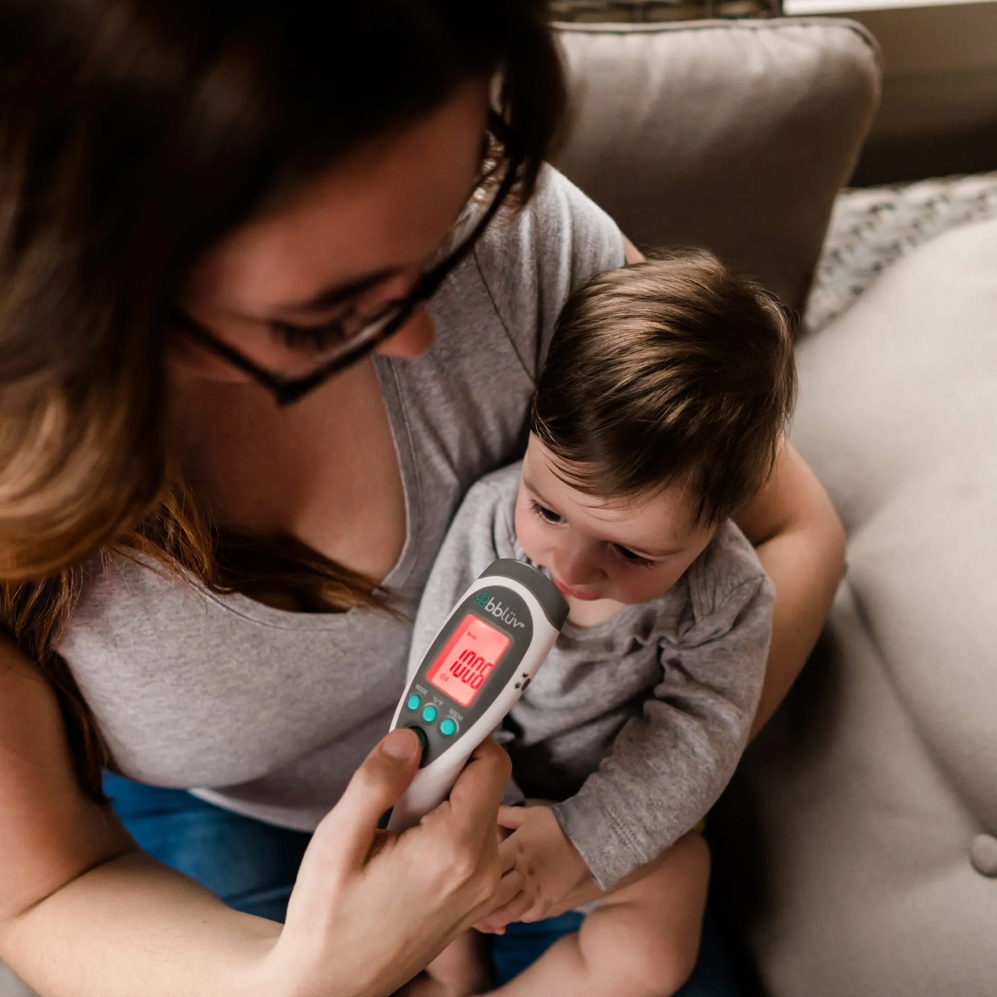 Bblüv Thermomètre Numérique Sans Contact 4-en-1 Termö