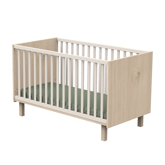 Solène Lit 70x140 évolutif   Beige cendré        70 x 140 cm   de               Sauthon Baby's Sweet Home