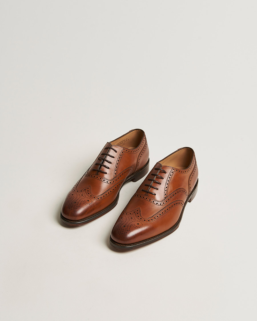 Loake 1880 Buckingham Brogue Brown Burnished Calf