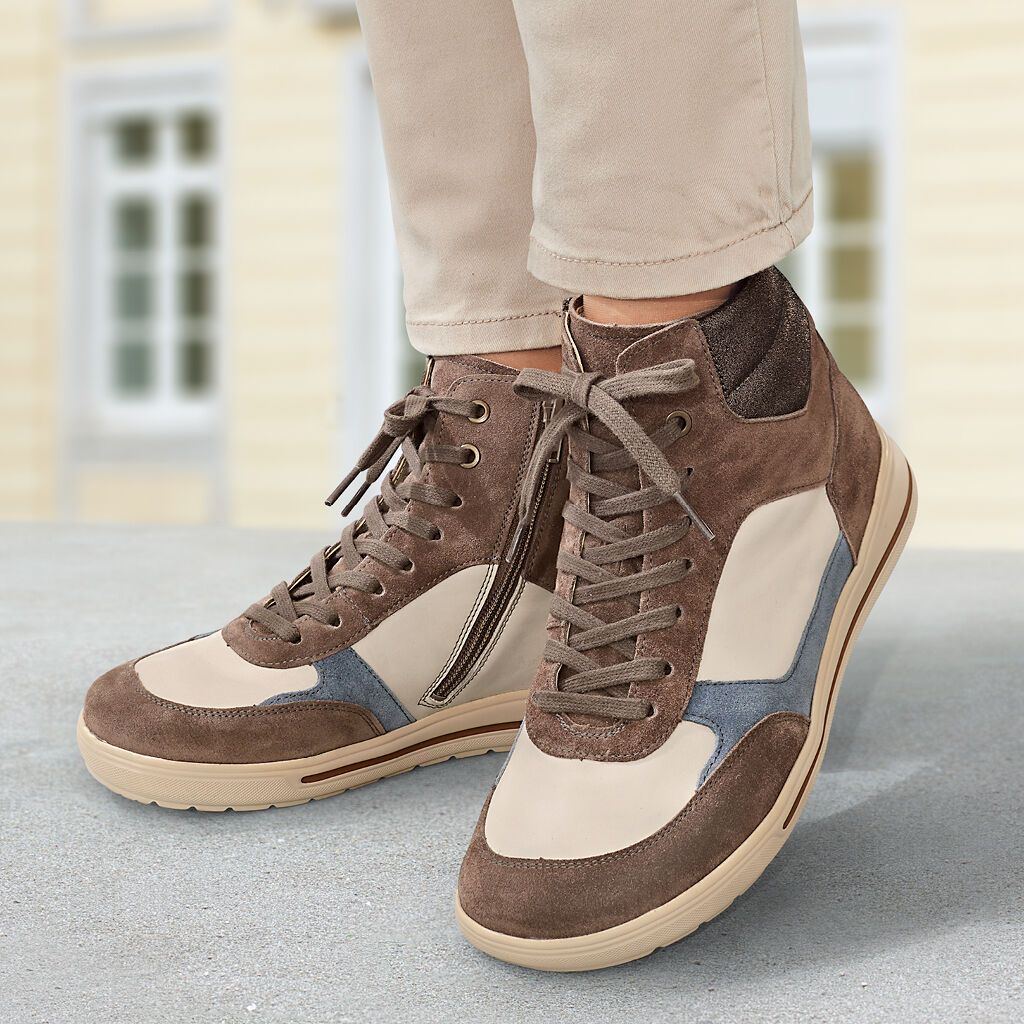 DAMEN - Stiefelette SYBIL beige-natur