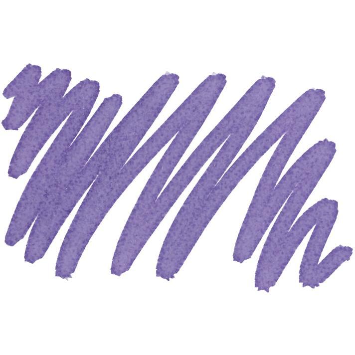 DARWI Marqueur Peinture sur Cuir Pointe Conique Fine 2mm - Violet