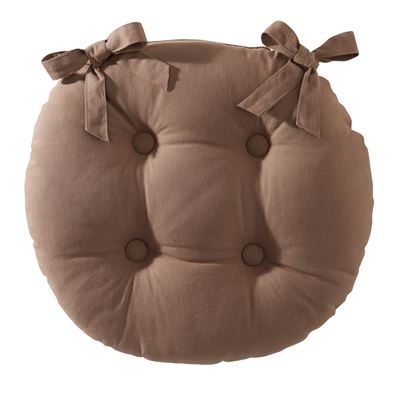 Galette de chaise ronde - lot de 2