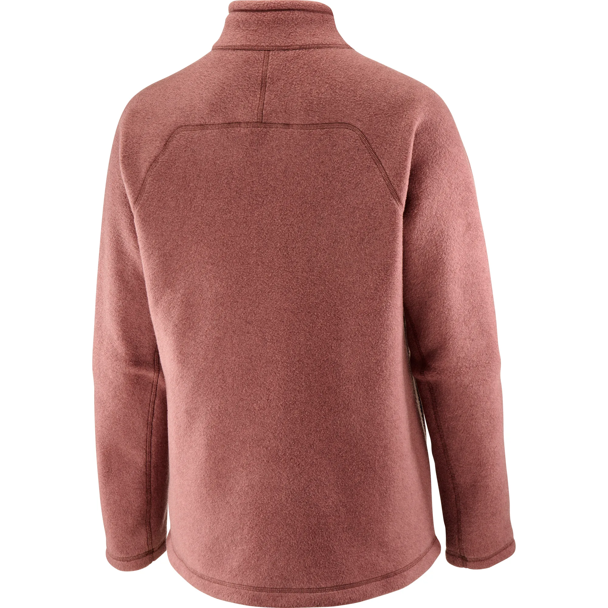 Salomon Women's Chroma Fleece Half Zip Rum Raisin