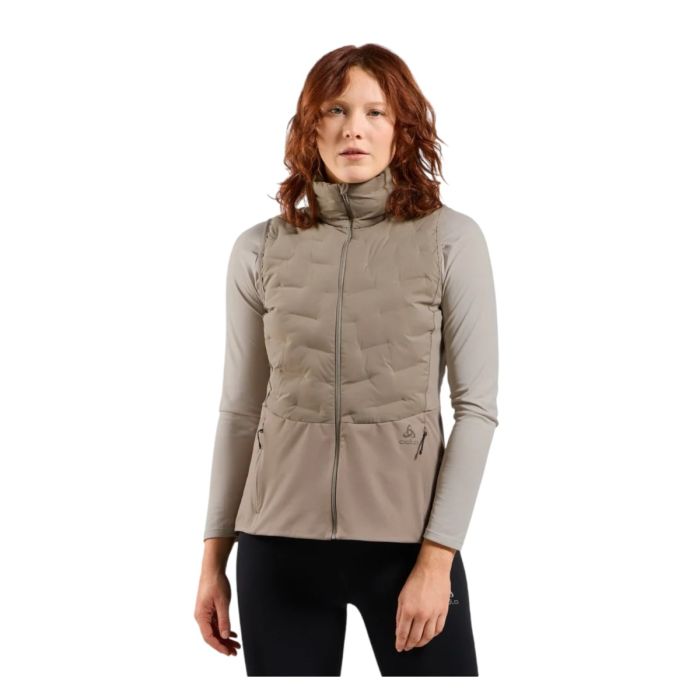 Odlo Dame Veste Insulator Zeroweight Vest Brun