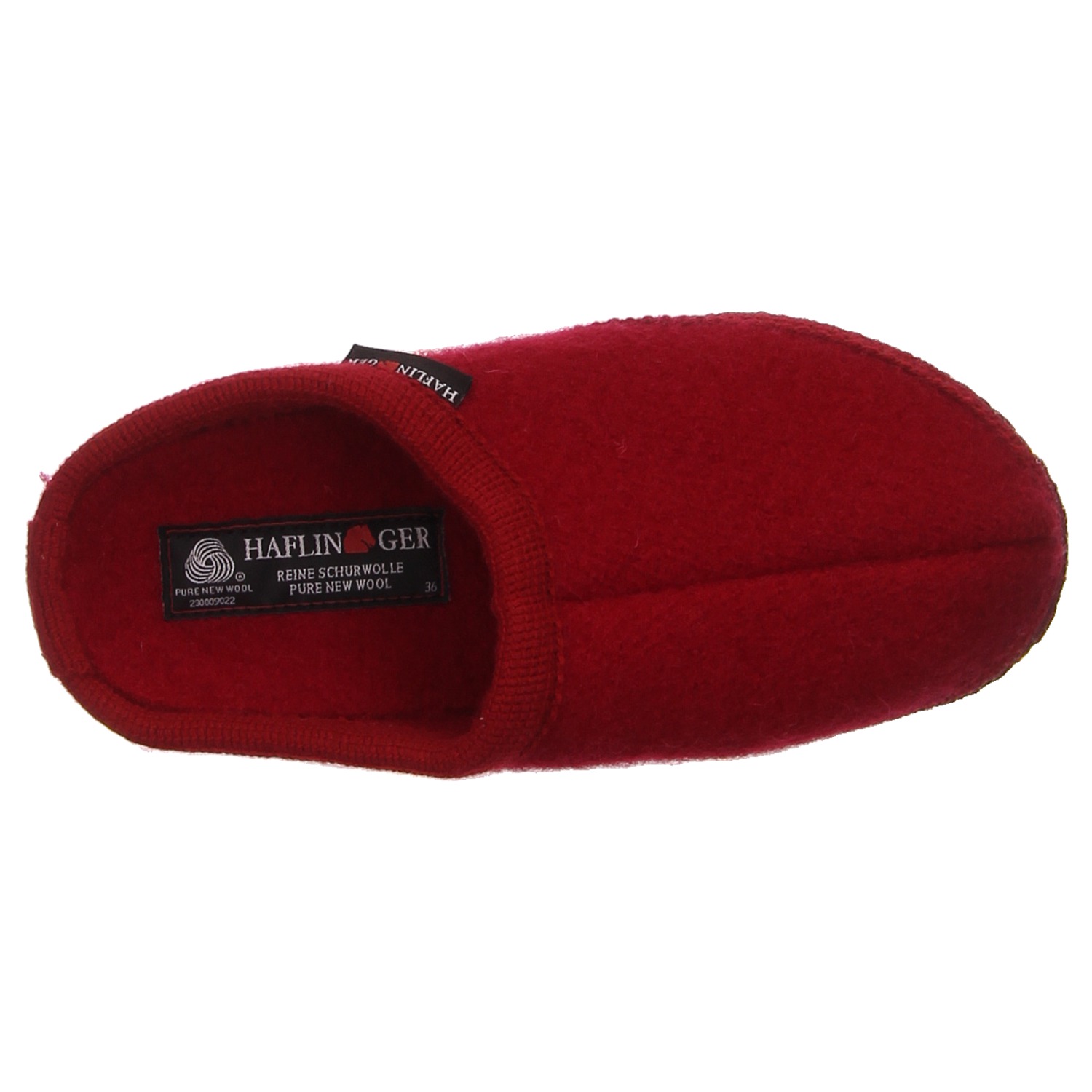 Haflinger Hausschuhe rot rot