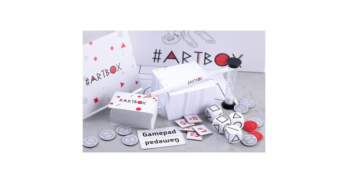 European Player NetworkARTBOX Kaartspel  (Engels, 3 - 8 spelers, 25 - 40 minuten, Vanaf 8 jaar)