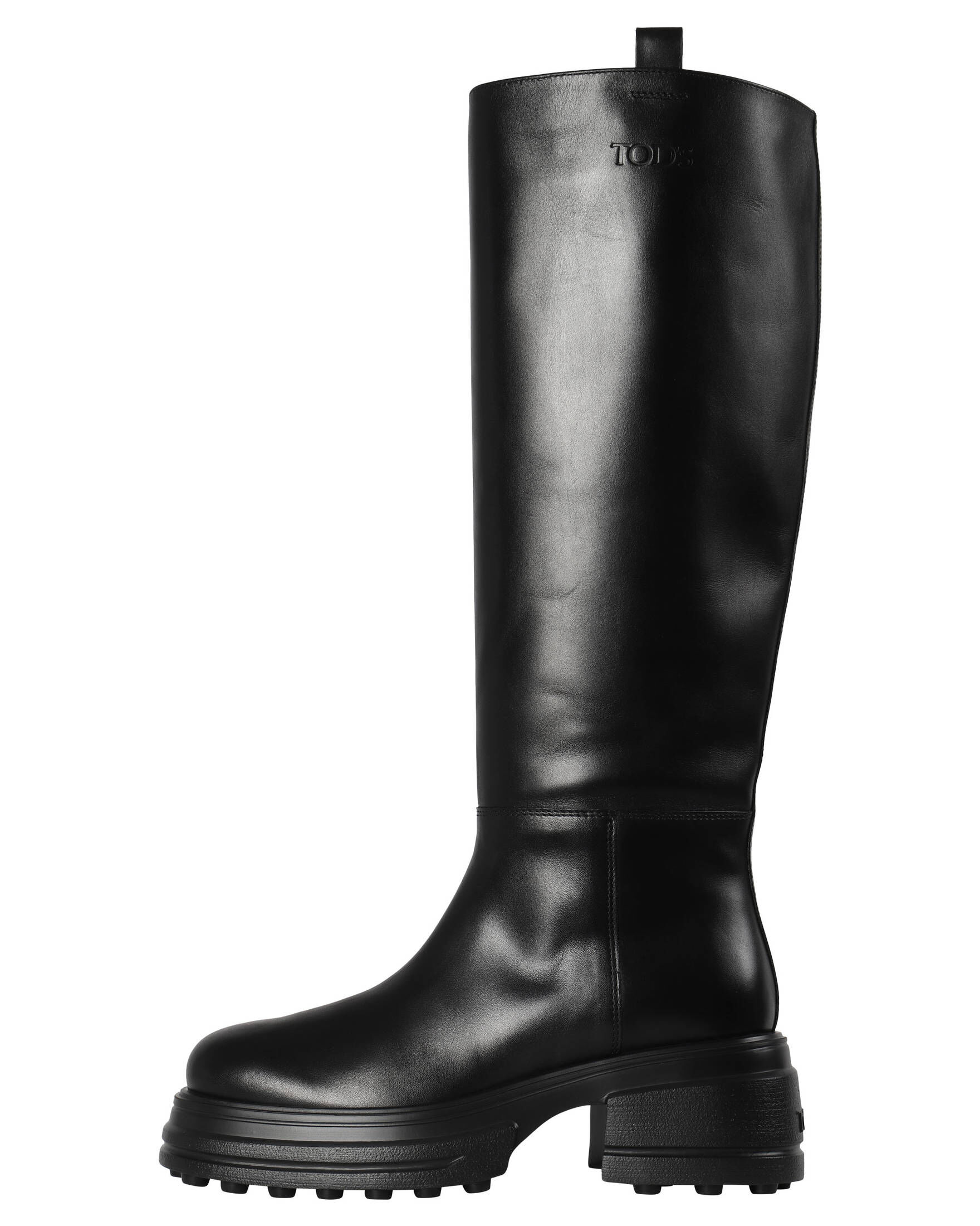TOD´S| Damen Platform-Lederstiefel GOMMA