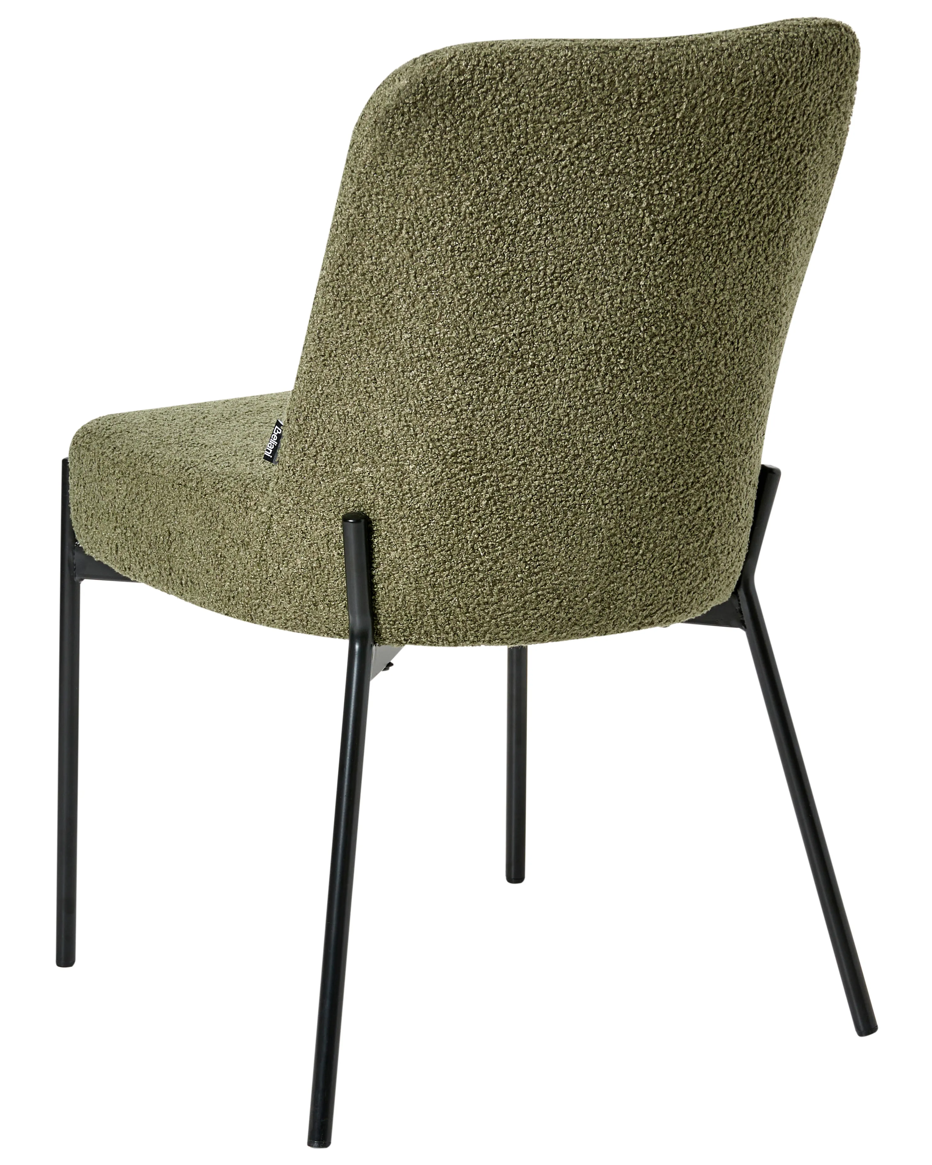 Set van 2 stoelen MALIN Bouclé Donkergroen