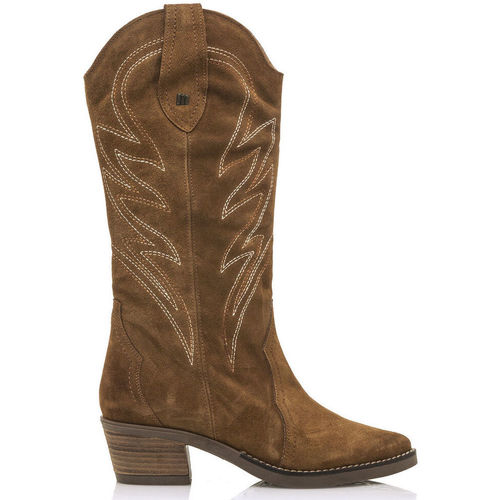 MTNG - MUSTANG BOTA DE TACON TEO MARRON Negro
