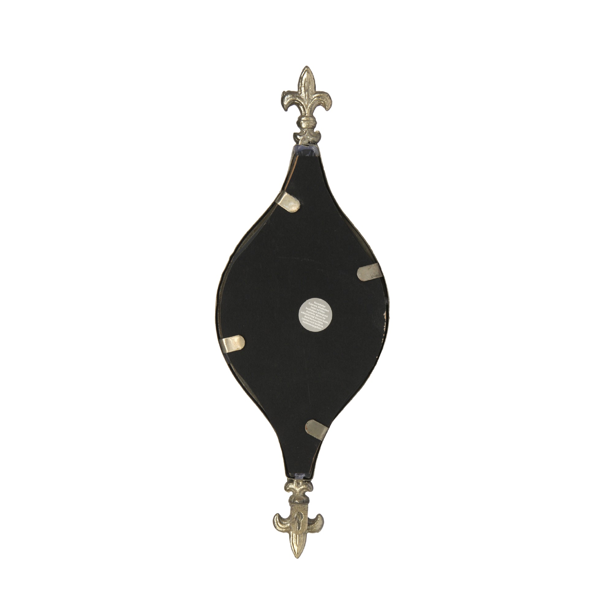 Wandspiegel mit Kerzenhalter, antik gold, H 44 cm, B 16 cm, T 10 cm von fischer's lagerhaus