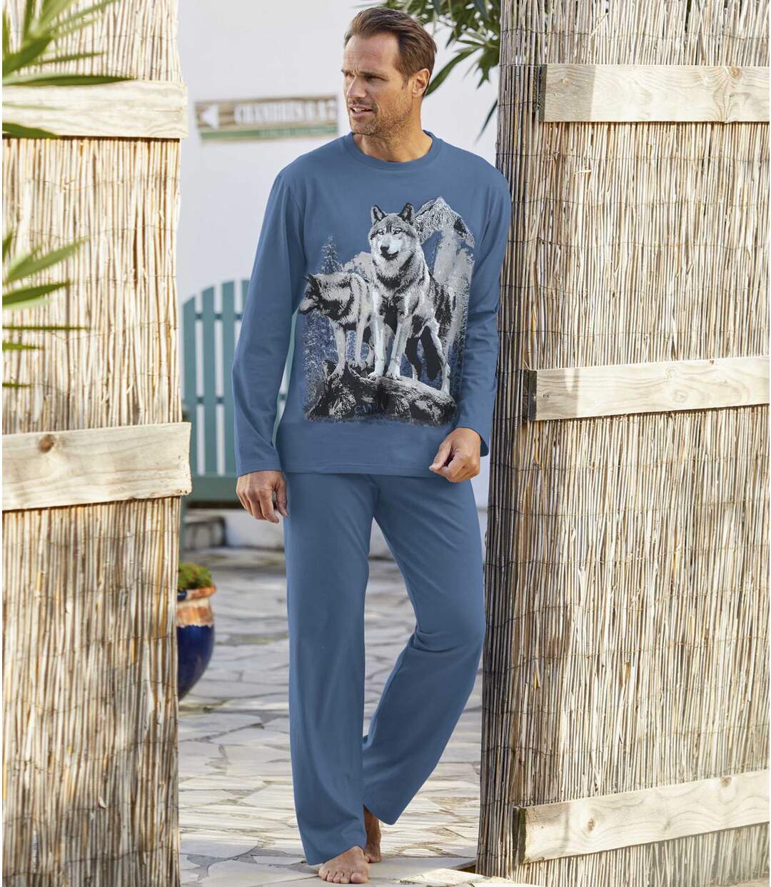Pyjama Imprimé Loups