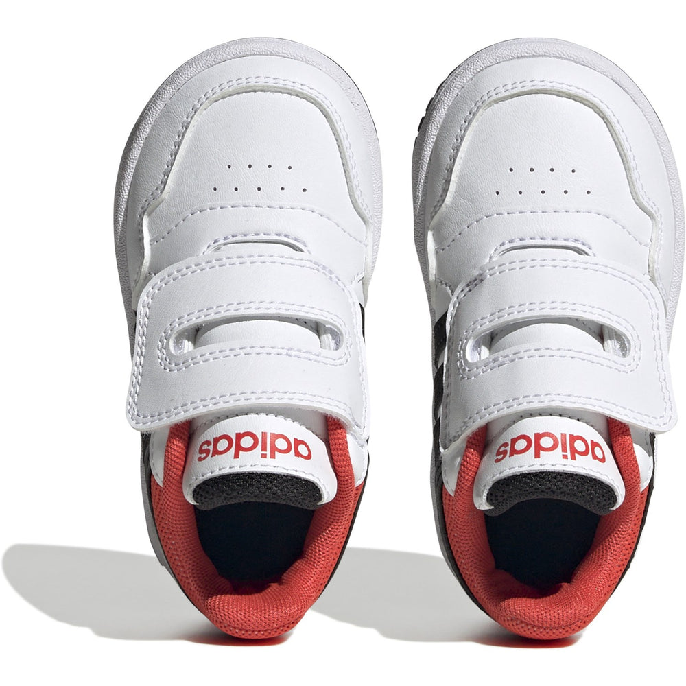 Køb adidas Originals Ftwr White/Core Black/Bright Red Hoops 3.0 Cf I Sneakers