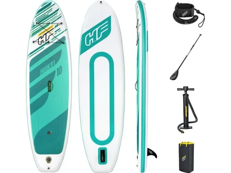 Bestway 65346, Stående padelboard (SUP), Flerfarvet, 130 kg, Fuld farveboks, 3050 mm, 12,2 kg