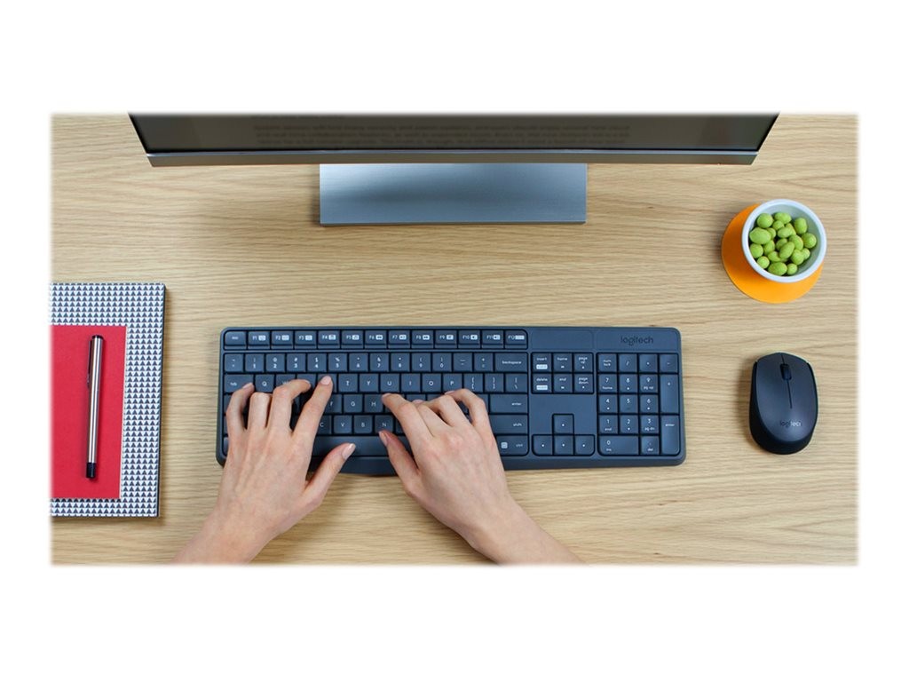 Logitech - MK235 Keyboard and mouse set NORDIC