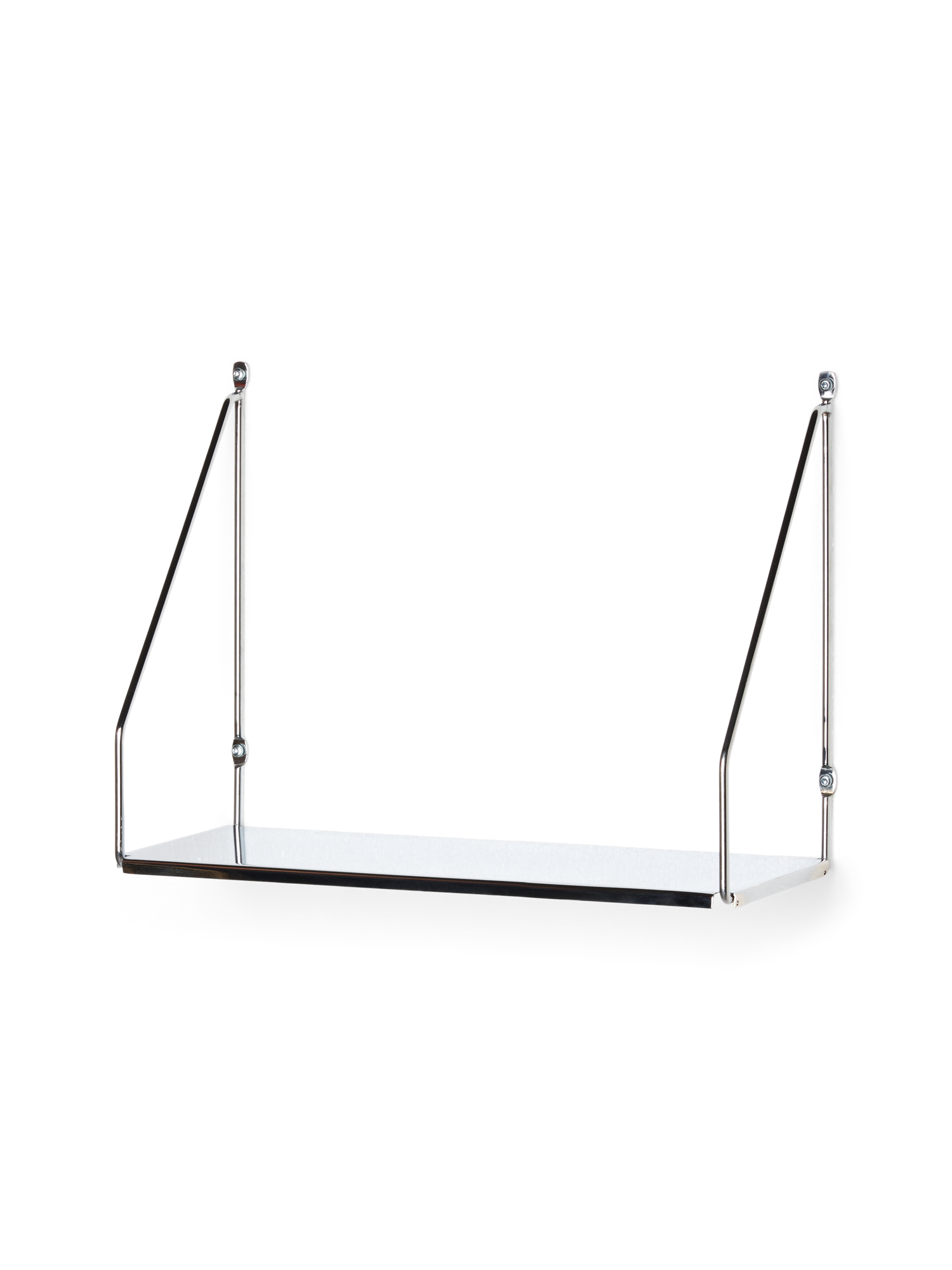 Væghylde | Jern. 40 x 15 x 29 cm. | Silver Grey