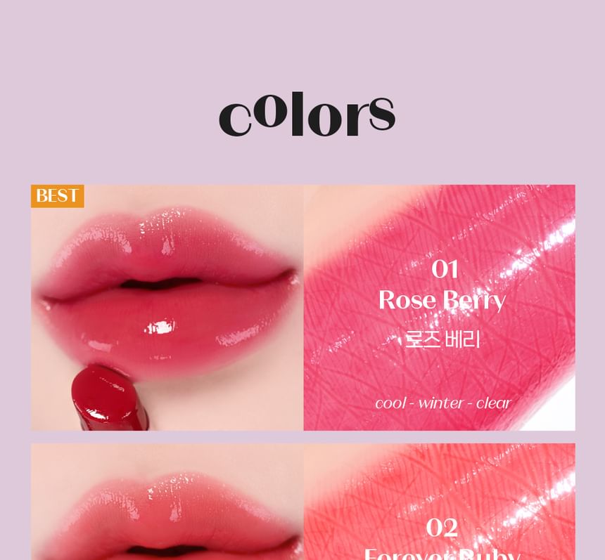 ETUDE - Kleurvaste Glow Stick - 6 kleuren