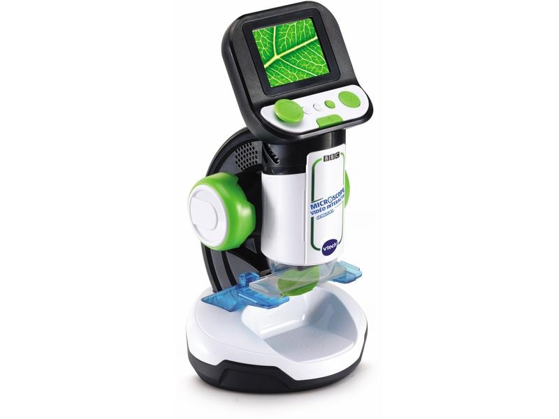 Vtech Genius XL – Microscope vidéo interactif -FR- Kinderfreundliches Mikroskop mit 3 Spielmodi