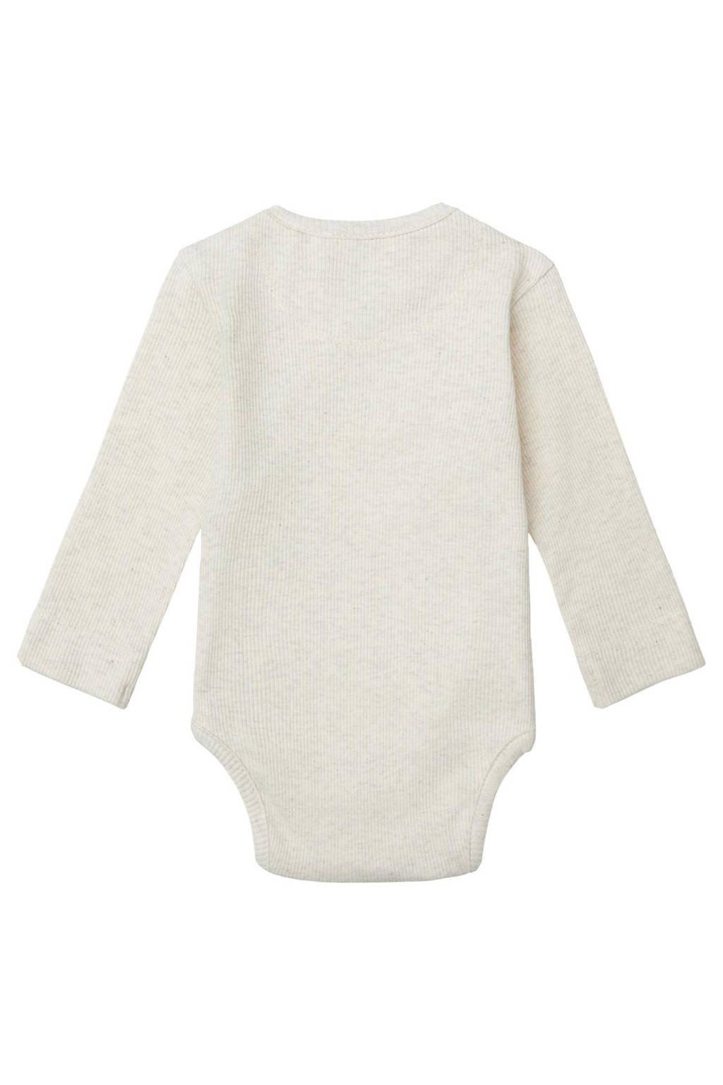 Noppies newborn romper Nono van katoen