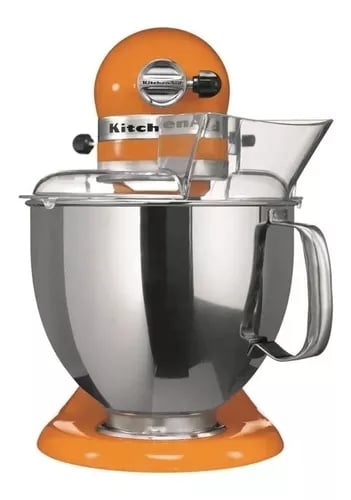 Batedeira com pedestal KitchenAid Artisan KEA33 contour silver 60 Hz 127 V